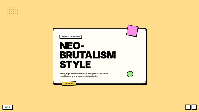 BlockFrame — neon blocks & heavy borders